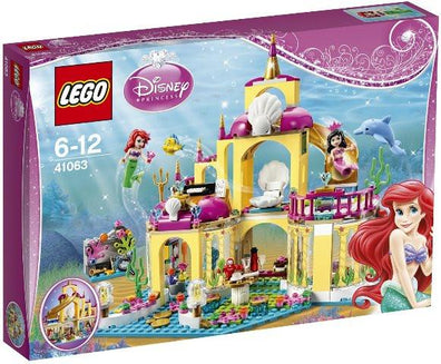 LEGO Set-Ariel's Undersea Palace-Disney Princess-41063-1-Creative Brick Builders